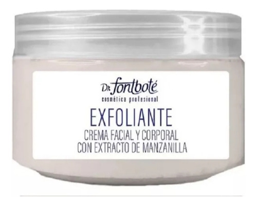 Crema Exfoliante Facial Y Corporal Con Extracto Manzanilla