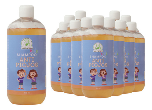  Shampoo Anti-piojos (500ml) 12 Pack