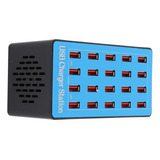 Estación De Carga Rápida De Pared Wlxa5+, 100 W, 20 Puertos