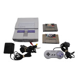 Super Nintendo Completo Funcionando Al 100% Snes Dbz