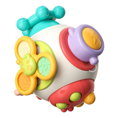 Cubo Educativo Sensorial Poliedro Para Bebê 1-3 Anos