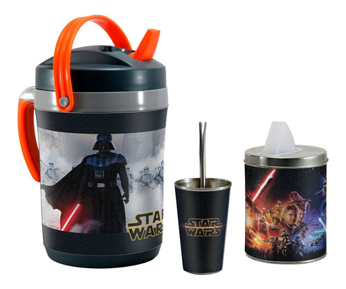 Set Kit Terere Bidon Termico Termolar, Star Wars 2