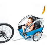 Carrito Doble De Paseo Y Trailer Para Niños Instto