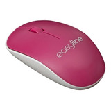 Mouse Perfect Choice Easyline El-995135 Inalámbrico Magenta Color Rosa