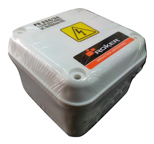 Caja De Paso Estanca Ip65 Con Proteccion Uv Roker 70x70x50mm