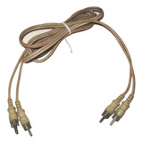 Cable 2 Rca A 2 Rca Macho 1.5 Mts De Audio