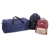 Kit Bolsa Mochila Feminina + Mochila Masculina + Mala Viagem