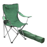 Sillón Director Plegable Verde Bolso Broksol Camping Playa 