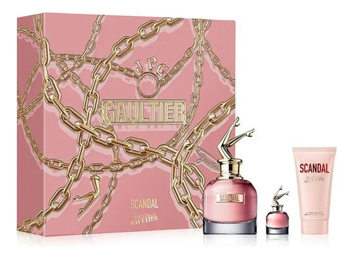 Set Jean Paul Gaultier Scandal Edp 80ml Premium Volumen De La Unidad 80 Ml