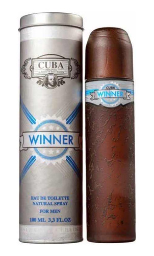 Perfume Cuba Winner 100ml Eau De Toilette Original