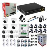 Kit 8 Cámaras De Seguridad Cctv Dahua + Dvr 16ch + Disco 1tb