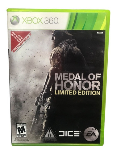 Medal Of Honor Limited Edition Para Xbox 360 De Segunda Mano