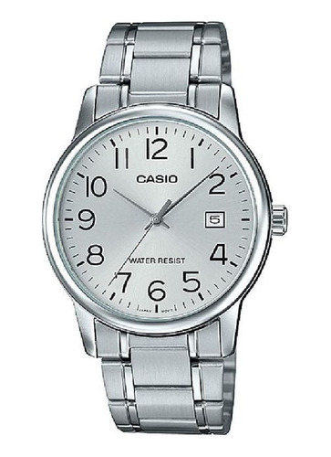 Reloj Casio Mtp-v002d Hombre Calendario Acero  100% Original