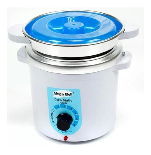 Panela Termocera Mega Bell Branco/azul - 900g