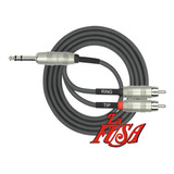 Cable P/audio Rca A Plug Trs Kirlin Y-344 20ft 6mts