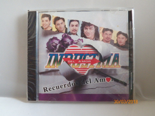 Cd Original Industria Del Amor Recuerdos Del Amor