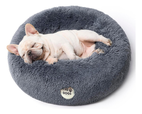 Cama Perro 80cm, Funda Desmontable, Antiestres, Thedogs