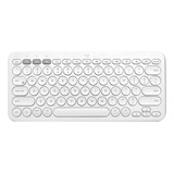 Teclado Bluetooth Logitech K380 Qwerty Español Color Blanco