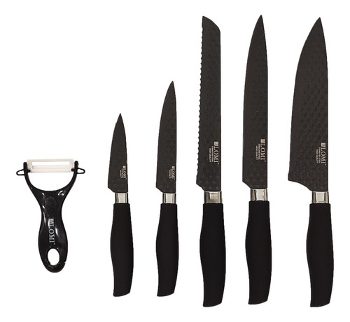 Cuchillos Acero Inoxidable Set 6 Piezas Premium Sheshu Home