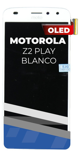 Pantalla Display Lcd Motorola Z2 Play Blanco Oled