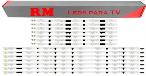 Kit 14 Barras Novas Led Tv 40f5500 40f6200 Garantia 90 Dias