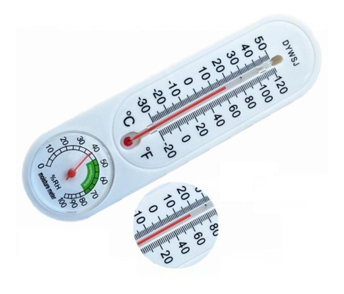 Termometro Higrometro Analogico Medidor Temperatura Humedad