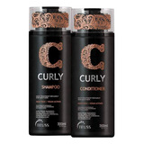 Kit Shampoo E Condicionador Curly Truss Cachos E Definição