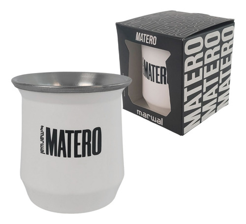 Mate Matero De Acero Inoxidable Térmico Marwal