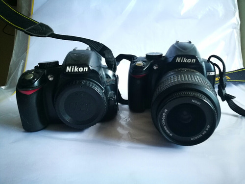 Cuerpo Nikon D3000 + Nikon D3100 + Lente 18-55