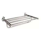 Toallero Tipo Hotel Daccord Acero Inox 50cmx29cm Color Plateado