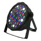 Canhão Refletor Par Led 54 Led Rgbw Dmx Strobo Dj 