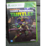 Jogo Teenage  Mutant Ninja Turtles Xbox 360 Mídia Física 
