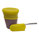 Set Tapa Mate Y Tapa Bombilla Silicona Novedad! Deconamor