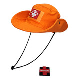 Sombrero Australiano Boonie Guardavidas Bomberomanía Naranja