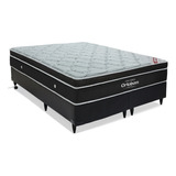 Cama Box E Colchão Elegant Superpocket(158x198) - Ortobom