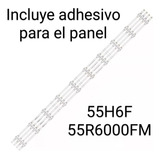 Leds Hisense 55r6000fm/55h6f/ Kit De 4 Tiras Con 10 Leds C/u