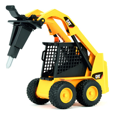 Minicargadora Toy Bruder Caterpillar 09047 Con Accesorios | Meses sin interés