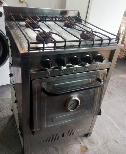 Cocina Industrial Calabro - Poco Uso - Acero Inox + Gn