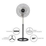 Ventilador De Pie Con Palas Aspas De Metal 20 Diametro 100 W