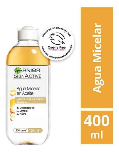 Agua Micelar Garnier Desmaquillante Skin Active 400ml