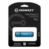 Ironkey Vault Privacy50| 16gb| Usb-3.2 Cifrado