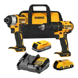 Combo Dewalt Brushless Rotomartillo + Llave De Impacto