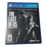 The Last Of Us Remasterizado Ps4 Físico 