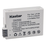Bateria Kastar Lp-e8 T5i, 600d, 550d, 650d, 700d
