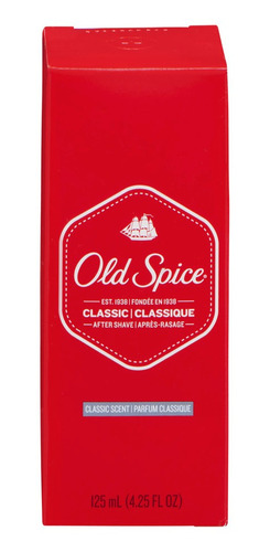 Colonia Old Spice Classic Después De Afeitado 4.25 Onzas