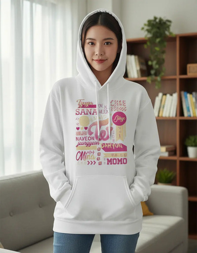 Sudadera Con Gorro Hoodie Twice K-pop 03