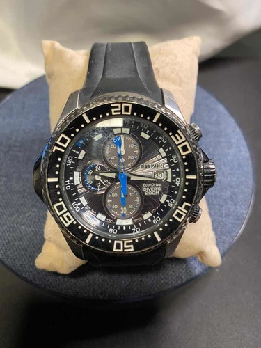 Relógio Citizen Eco-drive Divers 200 Esta Sem Um Botão