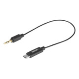 Adaptador De Audio Boya By-k2 3.5mm Trs A Tipo C P/android