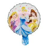 10 Globo Metalicos De Las Princesas  45cm