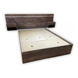 Cama Box Caj/baul + Resp.c/mesa De Lu Z(p/colchón 1,40x1,90)